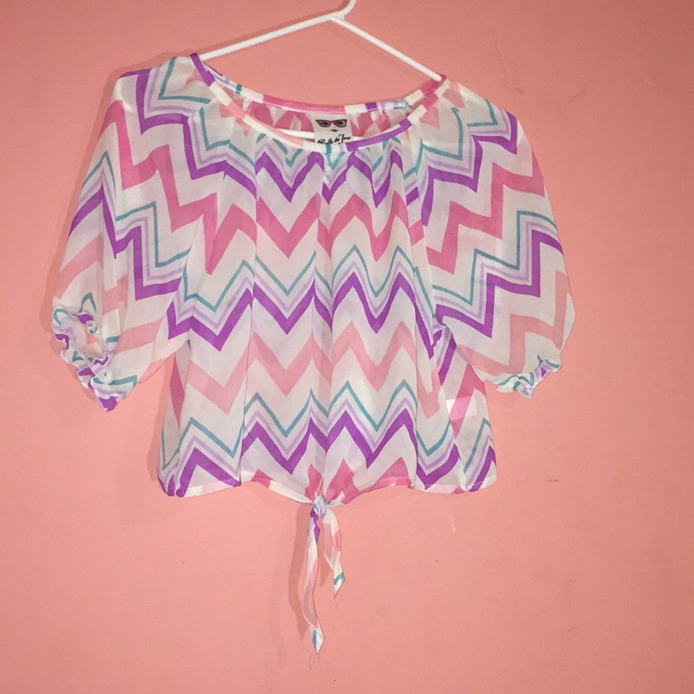 Mesh overtop by belle du jour size large kids